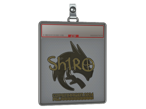 Item Sticker Slab | sh1ro (Gold) | Copenhagen 2024