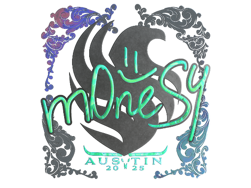 Item Sticker | m0NESY (Holo) | Austin 2025