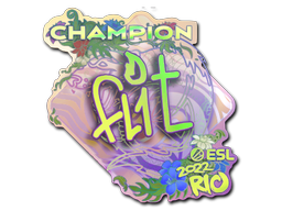 Item Sticker | FL1T (Holo, Champion) | Rio 2022