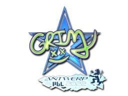 Item Sticker | Grim (Holo) | Antwerp 2022
