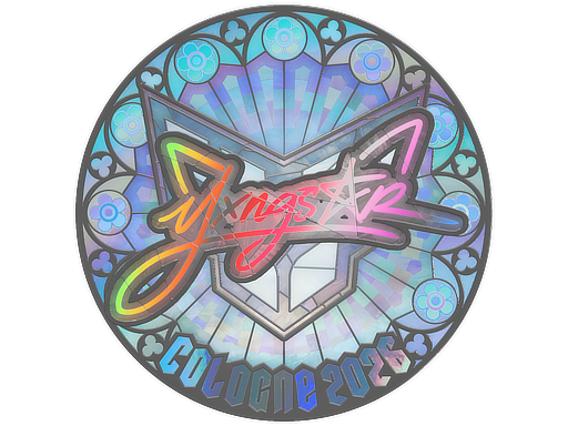 Item Sticker | yxngstxr (Holo) | Cologne 2026