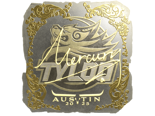 Item Sticker | Mercury (Gold) | Austin 2025