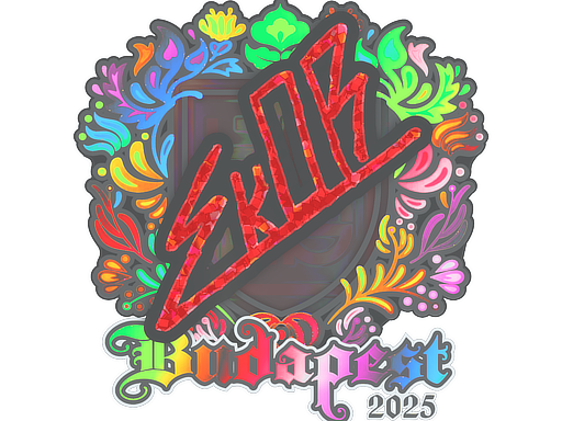Item Sticker | sk0R (Holo) | Budapest 2025