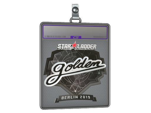 Item Sticker Slab | Golden (Foil) | Berlin 2019