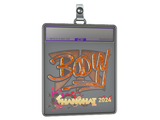 Item Sticker Slab | bodyy (Glitter) | Shanghai 2024