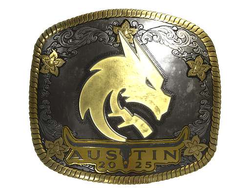 Item Sticker | Team Spirit (Gold) | Austin 2025