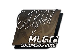 Item Sticker | GeT_RiGhT | MLG Columbus 2016