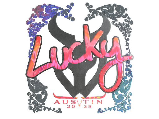 Item Sticker | Lucky (Holo) | Austin 2025