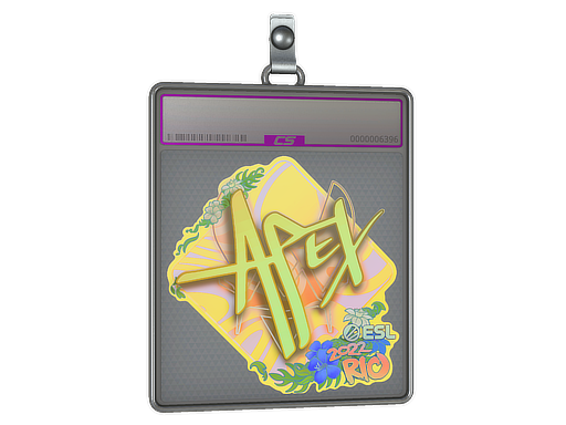 Item Sticker Slab | apEX (Holo) | Rio 2022