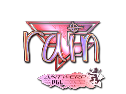 Item Sticker | rain (Holo) | Antwerp 2022