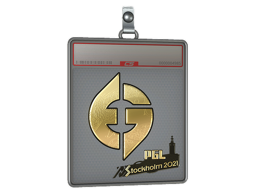Item Sticker Slab | Evil Geniuses (Gold) | Stockholm 2021