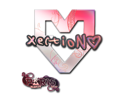 Item Sticker | xertioN (Holo) | Paris 2023