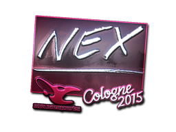 Item Sticker | nex (Foil) | Cologne 2015