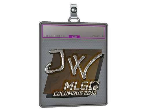 Item Sticker Slab | JW (Foil) | MLG Columbus 2016