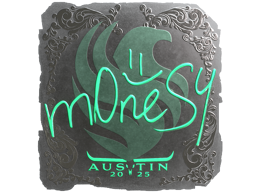 Item Sticker | m0NESY (Foil) | Austin 2025
