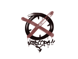 Item Graffiti | Noscope (Brick Red)