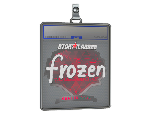 Item Sticker Slab | frozen | Berlin 2019