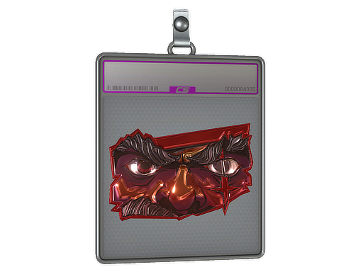 Item Sticker Slab | Seeing Red (Foil)