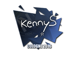 Item Sticker | kennyS | Cologne 2016