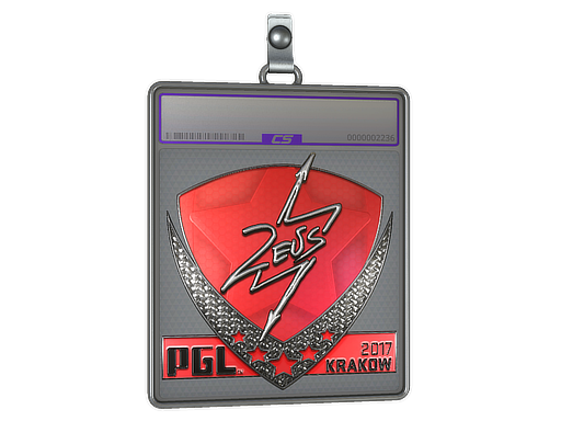 Item Sticker Slab | Zeus (Foil) | Krakow 2017