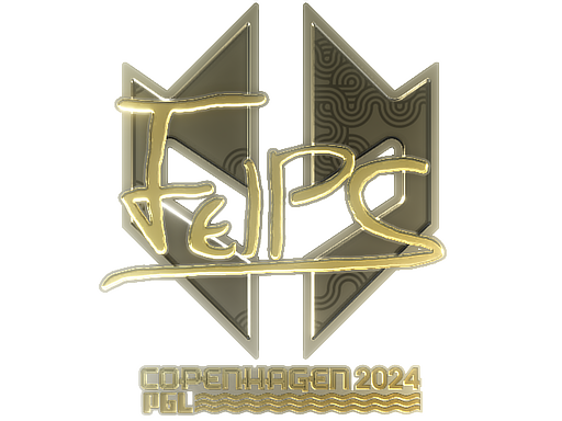 Item Sticker | felps (Gold) | Copenhagen 2024
