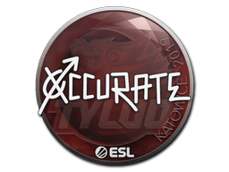 Item Sticker | xccurate | Katowice 2019