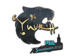 Item Sticker | yuurih (Holo) | Stockholm 2021