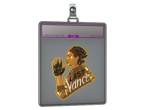 Item Sticker Slab | Last Vance (Gold)