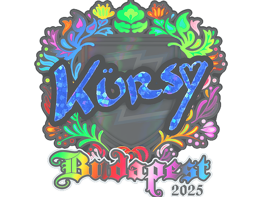 Item Sticker | Kursy (Holo) | Budapest 2025