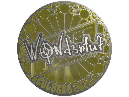 Item Sticker | w0nderful (Foil) | Cologne 2026