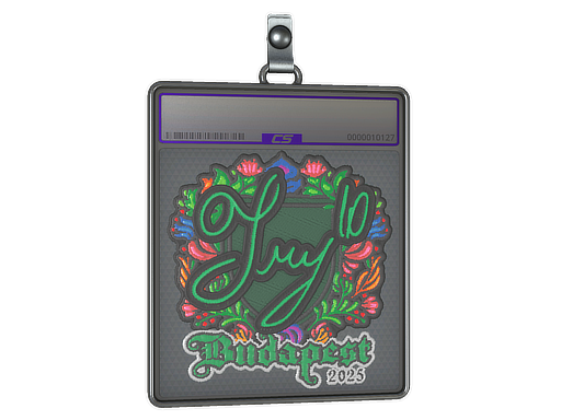 Item Sticker Slab | TRY (Embroidered) | Budapest 2025