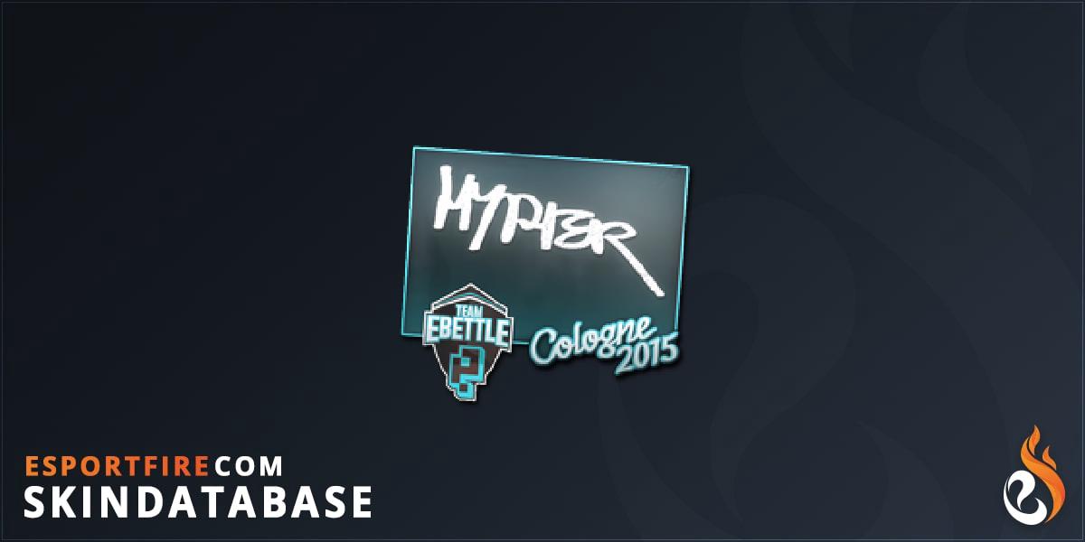 Sticker | Hyper | Cologne 2015 - EsportFire.com