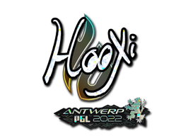 Item Sticker | HooXi (Glitter) | Antwerp 2022
