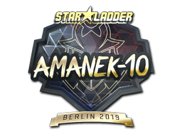 Item Sticker | AmaNEk (Gold) | Berlin 2019
