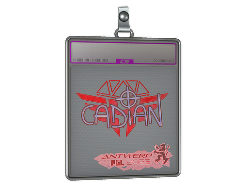 Item Sticker Slab | cadiaN (Holo) | Antwerp 2022