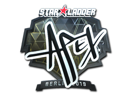 Item Sticker | apEX (Foil) | Berlin 2019