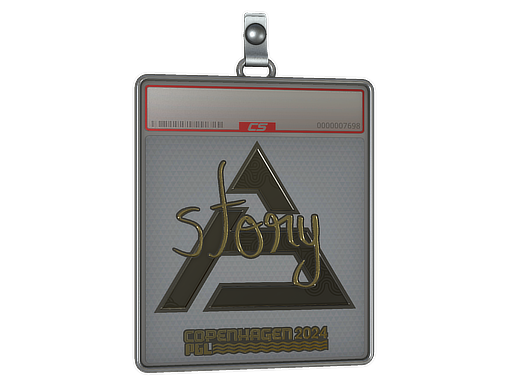 Item Sticker Slab | story (Gold) | Copenhagen 2024