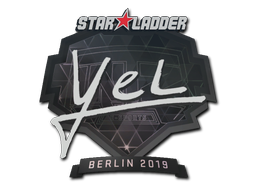 Item Sticker | yel | Berlin 2019
