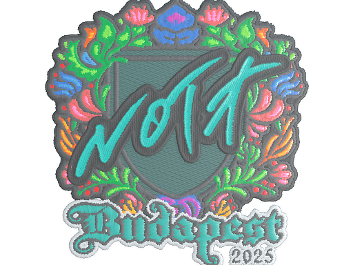 Item Sticker | nota (Embroidered) | Budapest 2025