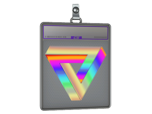 Item Sticker Slab | Infinite Triangle (Holo)