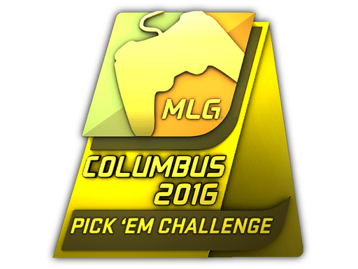 Item Gold Columbus 2016 Pick'Em Trophy