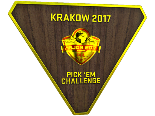 Item Gold Krakow 2017 Pick'Em Trophy