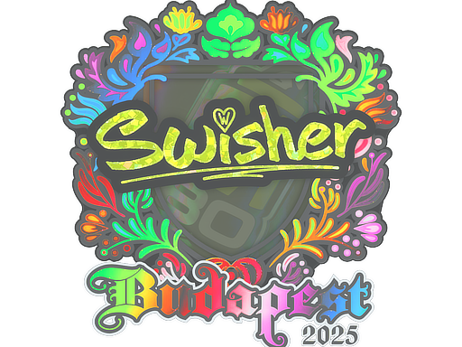 Item Sticker | Swisher (Holo) | Budapest 2025