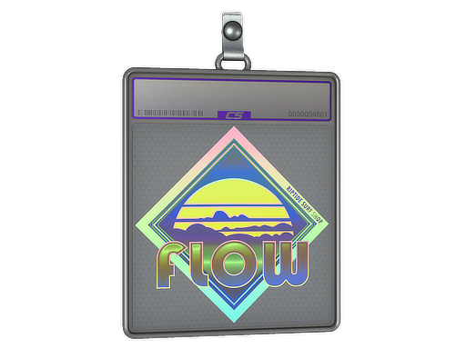 Item Sticker Slab | Watermelon Flow (Holo)