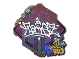 Item Sticker | FlameZ (Glitter) | Rio 2022