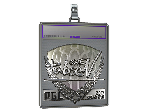 Item Sticker Slab | tabseN (Foil) | Krakow 2017