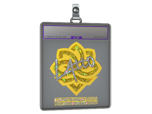 Item Sticker Slab | latto (Glitter) | Copenhagen 2024