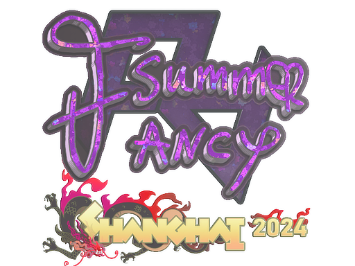 Item Sticker | Summer (Glitter) | Shanghai 2024