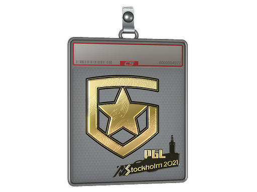 Item Sticker Slab | Gambit Gaming (Gold) | Stockholm 2021