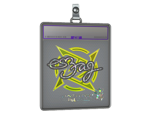 Item Sticker Slab | es3tag (Glitter) | Antwerp 2022